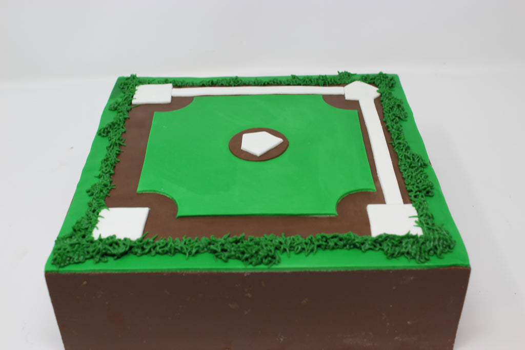 Baseball Diamond Smash Cake