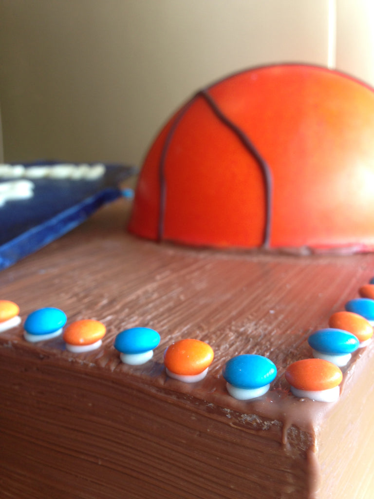 Basketball Smash Cakes