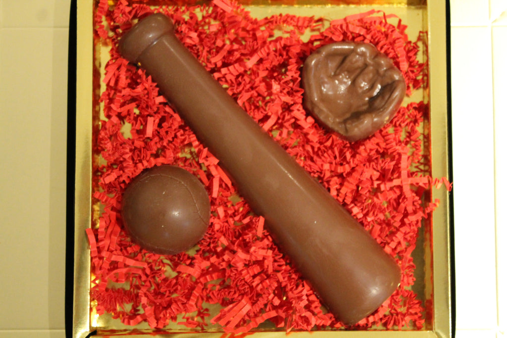 Chocolate Baseball Set